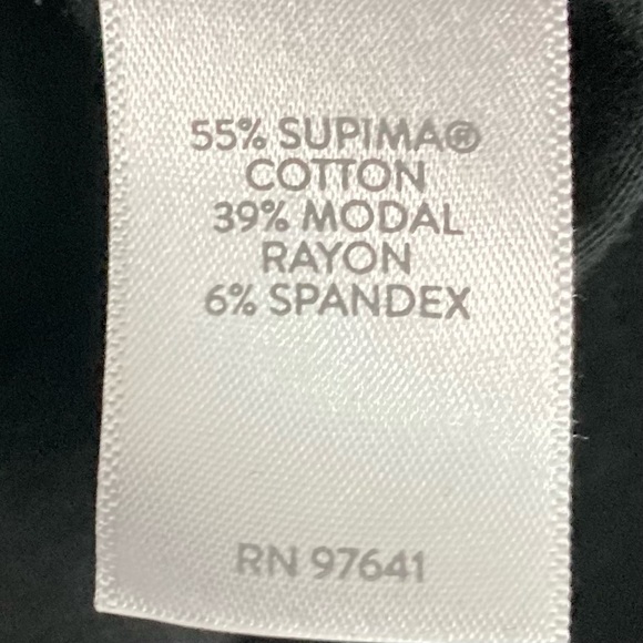 J. Jill Luxe Supima Forward-Seam Tunic Top Women’s Size 1X Long Sleeves Knit - Picture 7 of 7